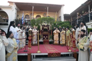 Εγκώμια της Παναγίας Γηροκομίτισσας στην Πάτρα