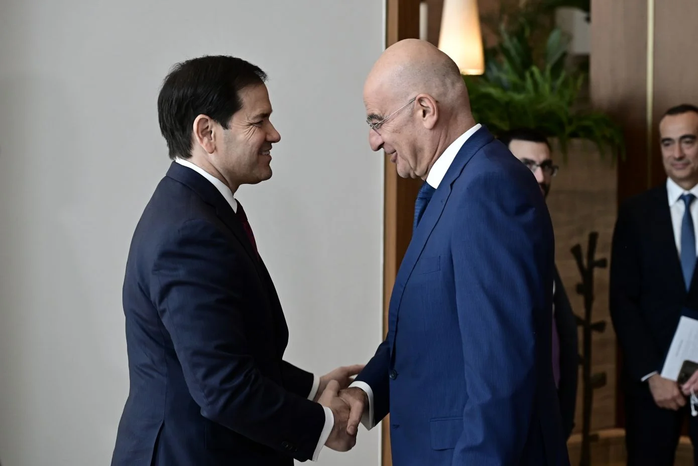 Νίκος Δένδιας και Μάρκο Ρούμπιο στην Αθήνα για την αμυντική συνεργασία Ελλάδας και ΗΠΑ